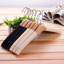 50 anti-slip clothing store sponge hanger home No-mark clothes hanging foam clothes brace rubber cotton clothes hanger subsoft