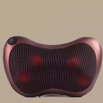Waist, Cervical Spine, Neck, Waist, Shoulder, Back, and Lumbar Massager, Car-Mounted, Home-Use Electric Cushion Massage Pillow