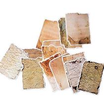 16Pcs Pack Retro Note Stickers Material Packaging DIY Hand