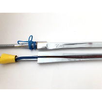 High-end fencing Azhang Z sword strip for children and adults electric foil strip epee sword stainless steel silver blue gold color