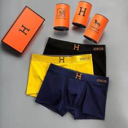 ຜູ້ຊາຍສັ້ນແມ່ເຫຼັກແມ່ເຫຼັກຂະຫນາດໃຫຍ່ກິລາ underwear ແລ່ນ boxer briefs ບາງ 3-pack ຂອງຂວັນເດັກນ້ອຍຜູ້ຊາຍ HWOB