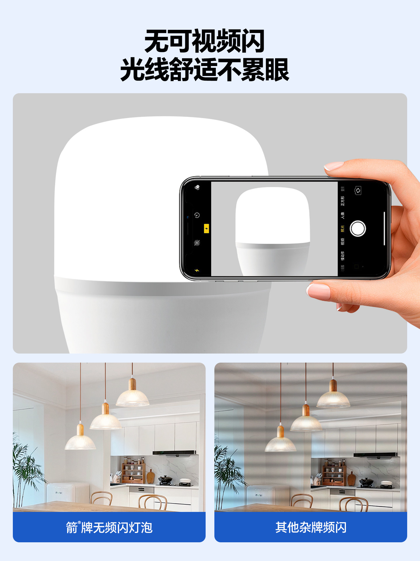 Arrow Brand Lighting Led Screw Bulb E27 Spiral Eye-Protection White Light High-Power Household Ultra-Bright Energy-Saving Light Bulb