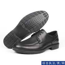 Popular mens business casual leather shoes urban management shoes breathable formal leather shoes spring and autumn standard leather shoes unit matching shoes