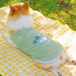 Shiba Inu, Corgi, Teddy, Small and Medium-Sized Dog Clothes, Summer Thin Vest, Anti-Shedding, Sun Protection, Anti-Dirty Pet Vest