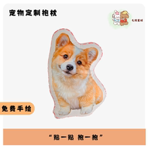 Pet custom cuddle pillow original embrace pillow irregular shape of dog cute dog double-sided pillow