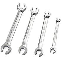 PowerLion Chrome Vanadium Steel Oil Pipe Wrench Mirror Oil Pipe Wrench Oil Pipe Double Head Oil Pipe Wrench W0286