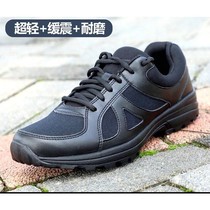 New type of training shoes wear-resistant black mesh training shoes ultra-light mens shoes security shoes combat training shoes 3515 training shoes