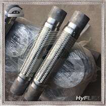 316L stainless steel metal hose welded corrugated hose high pressure resistant braided hose