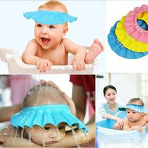 2023 Hot Sale Baby Bath Cap Visor Hat Adjustable Baby Shower