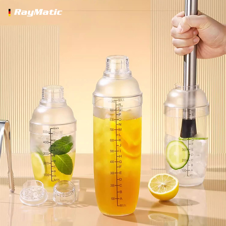 A Set of Shaker Cups for Making Hand-Shaken Lemon Tea, a Special Tool Set for Milk Tea Shops, and a Hand-Cranked Shaker for Setting up a Drink Stall A Set of Shaker Cups for Making Hand-Shaken Lemon Tea, a Special Tool Set for Milk Tea Shops, and a Hand-Cranked Shaker for Setting up a Drink Stall