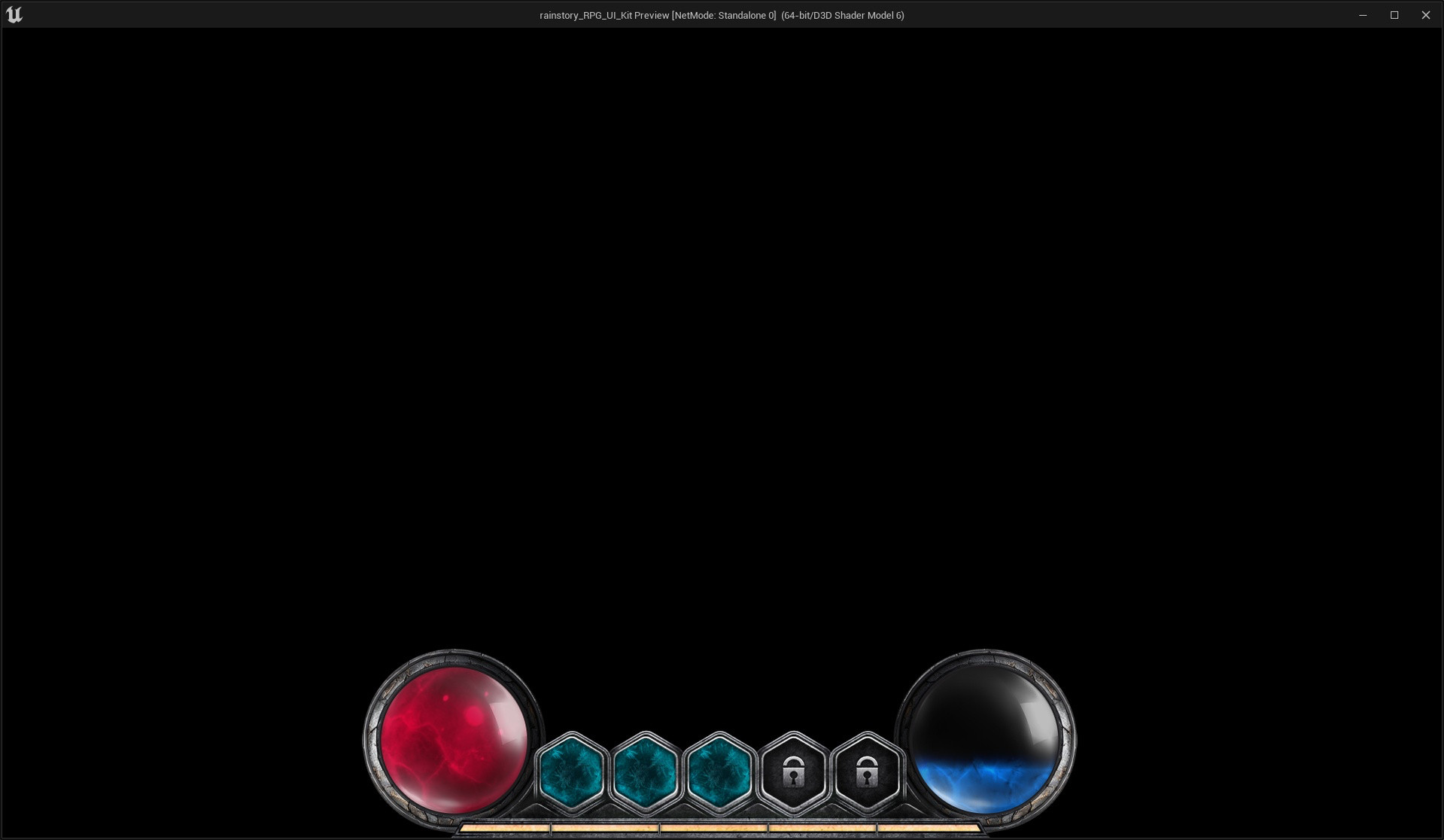 UE5 Basic RPG UI Starter Kit 魔幻暗黑风贴图5.5版本怎么用？_修改器_淘宝游戏网
