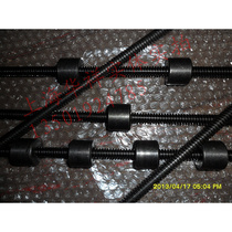 Non-standard processing of T-shaped trapezoidal T-shaped trapezoidal screw. The screw nut is processed by yourself with precision and fast delivery.