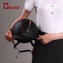 RIF Equestrian Helmet Equestrian Helmet Fashionable Simple Equestrian Obstacle Helmet Large Brim Helmet EU Safety Certification