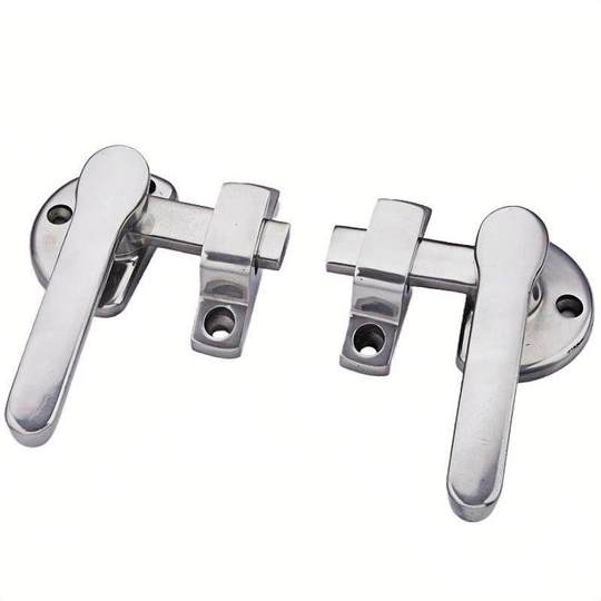 Manija giratoria de acero inoxidable 304 de alta resistencia, hebilla de sellado de puerta insonorizada FA624, cerradura de puerta sellada a mano, hebilla de bloqueo de manija de presión