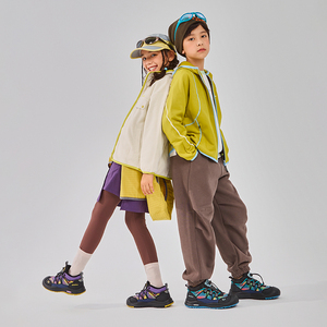 SMIBU童鞋2025冬新款儿童高帮加绒鞋子女童棉鞋男童运动鞋户外鞋