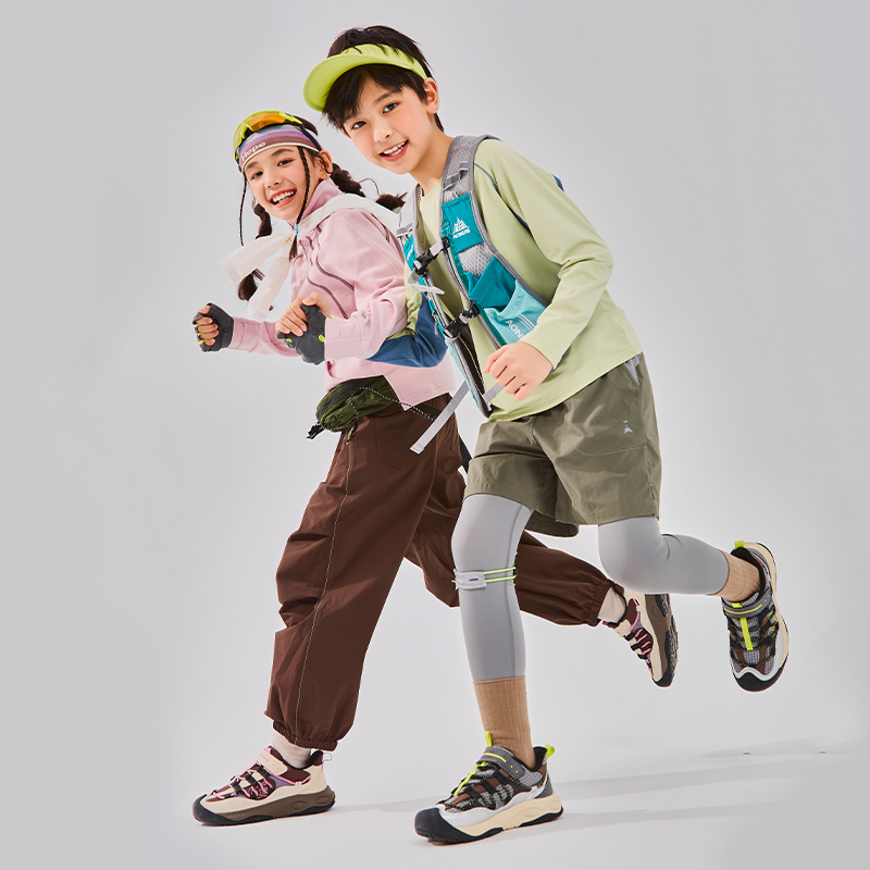 SMIBU斯密朴童鞋2025冬新款儿童运动鞋男女童加绒棉鞋户外鞋岩羚