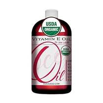 Dr Joe Lab Organic Vitamin E Oil - USDA Certified 100% Na