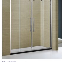 Special Promotion Sand Silver Bathroom Partition Screen 8mm Tempered Glass Shower Room