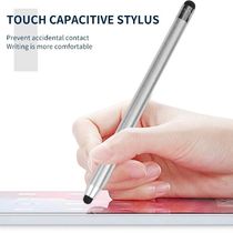 2 Pcs Mobile Tablet Touch Capacitive Stylus Screen Pen Pens
