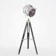 Nordic Retro Industrial Style Studio Spotlight Creative Stage Living Room Office Tripod Floor Lamp