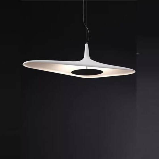 Danish Designer Irregular Restaurant Chandelier Italian Modern Minimalist Model Room Creative Decorative Resin Chandelier