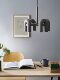 Postmodern Creative U-Shaped Living Room Chandelier, Dining Room, Bedroom, Personalized Simple Art Model Room Designer Decorative Lamp
