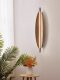 Japanese Wabi-Sabi Style Tea Room Wall Lamp Designer Personalized Creative Vintage Leaf-Shaped Bedroom Study Room Corridor Light