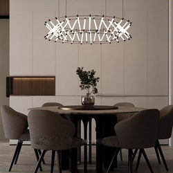 Round Mazar Lamp Restaurant Private Room Chandelier Designer Restaurant Banquet Hall Hotel Lobby Villa Modern Minimalist Lamp
