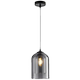 Postmodern Minimalist Restaurant Single-Head Glass Chandelier Bedroom Bedside Bar Cafe Art Study Small Chandelier