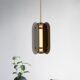 Modern Minimalist Glass Dining Room Single-Head Pendant Light Nordic American Style Bedroom Bedside Bar Cafe Study Small Pendant Light