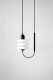 Italian Simple Small Chandelier New Scandinavian Modern Bedroom Bedside Long Line Restaurant Bar Designer Single Head Hanging