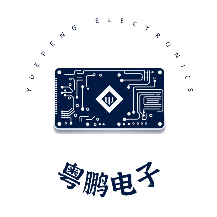 深圳市粤鹏电子商行的LOGO