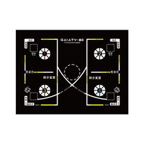 Basketball foot training mat outdoor ball control and dribbling pace training non-slip foot training mat basketball training auxiliary equipment