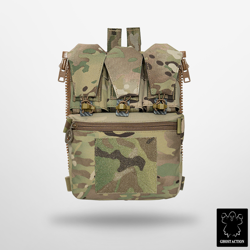 Ghost Recon Pharaoh V5 Triple Multi-Purpose Support Backpack Vest Flip Cover Expansion Pack Tactical Utility Bag