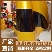 Tianjin red and white yellow black reflective film traffic safety limit high column warning with night crash-proof road pile reflective adhesive strip