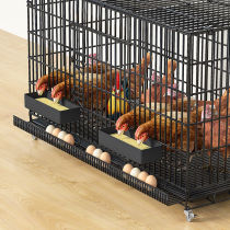 Chicken cage household small large extra large indoor balcony folding breeding cage chicken coop chicken nest duck cage