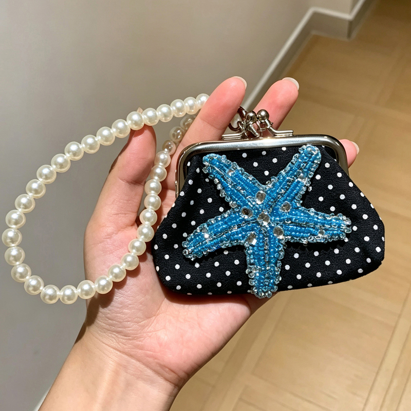 Summer Pendant Ins Style Y2K Girl Trendy Vintage Coin Purse for Women 2026 High Aesthetic Card Holder Accessory Pendant