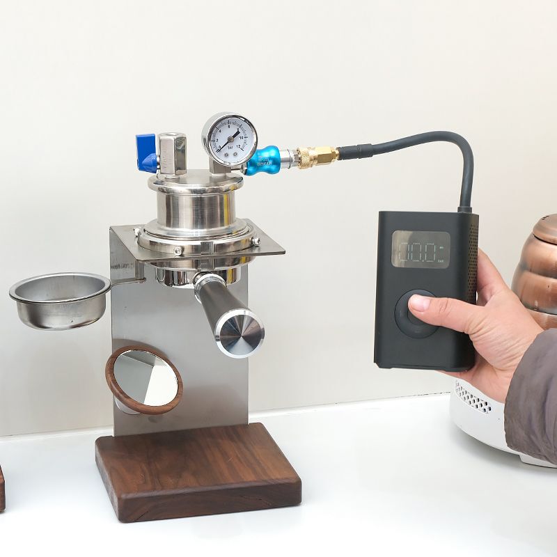 Pneumatic 58mm Handle Version Coffee Machine Manual Outdoor Camping Portable Small Household Semi-Automatic Espresso Pneumatic 58mm Handle Version Coffee Machine Manual Outdoor Camping Portable Small Household Semi-Automatic Espresso