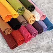 Imported Japanese paper hand-kneaded paper wrinkled paper wedding large butterfly DIY styling paper can be blended texture handmade floral art