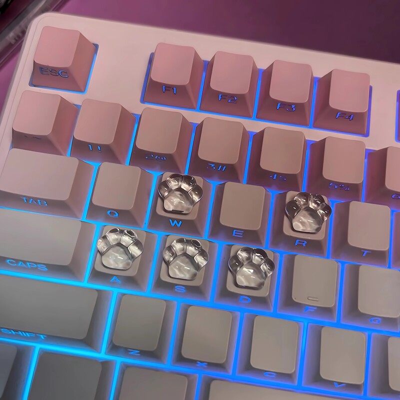 Decorative Long Nails, Gaming Nail Art, Typing Gadget, Keyboard Stickers, Transparent Raised Key Stickers, DIY Height-Increasing Stickers for Playing Video Games Decorative Long Nails, Gaming Nail Art, Typing Gadget, Keyboard Stickers, Transparent Raised Key Stickers, DIY Height-Increasing Stickers for Playing Video Games