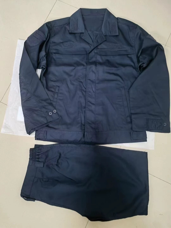New Summer Navy Blue Workwear, Winter Ship Work Uniform, Training Uniform with Reflective Strips, Wear-Resistant Work Clothes for Men
