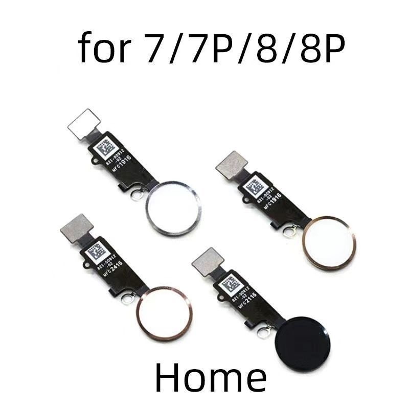Jieweibang Buttons Are Suitable for Apple 5/6/7/8/6S/6Splus/6Plus/7Plus/8Plus Buttons, Home Button, Return Button
