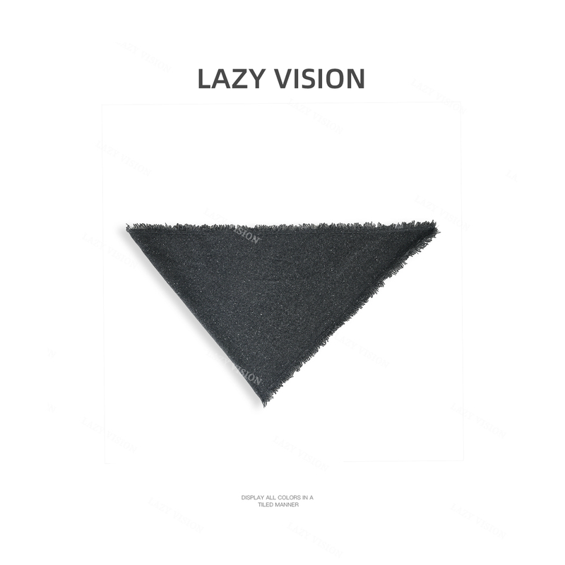 Lazyvision Yak Wool Yarn Scarf for Women, Handmade Fringed Edge Warm Triangular Scarf 39230 Lazyvision Yak Wool Yarn Scarf for Women, Handmade Fringed Edge Warm Triangular Scarf 39230