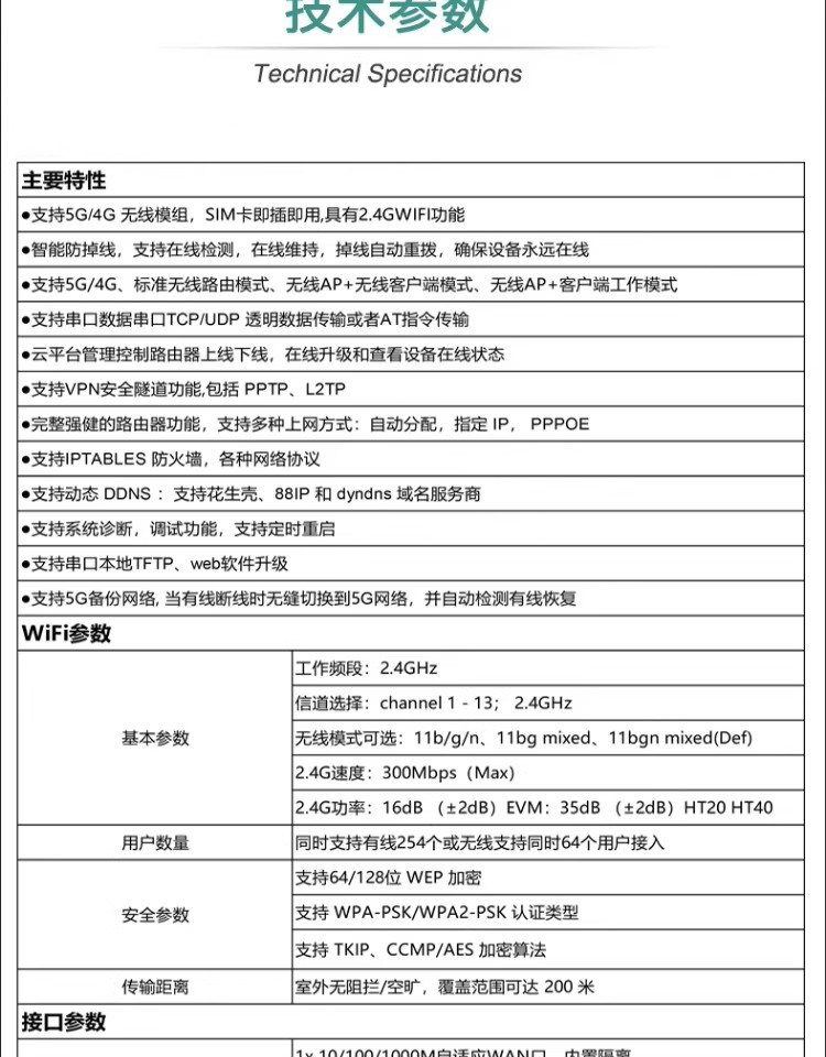 5G路由器 RFW305G(图16) 5G路由器 RFW305G(图16)