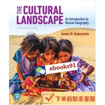 The Cultural Landscape An Introduction to Human Geography