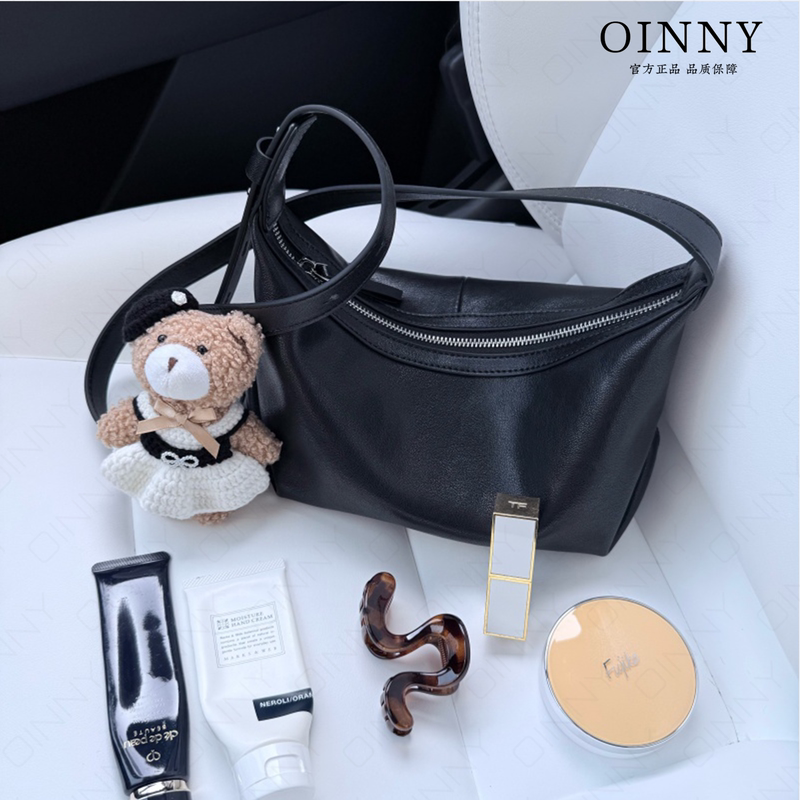 [New for Early Spring] Oinny2026 New Crossbody Bag High-End Genuine Leather Women's Commuting Bag Women's Bag 1053