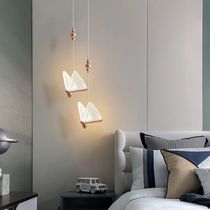 Modern LED luxury creative net red butterfly pendant lights
