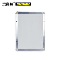 Ansery aluminum alloy opening poster frame (set of 5) matte silver A3 size rounded front opening poster