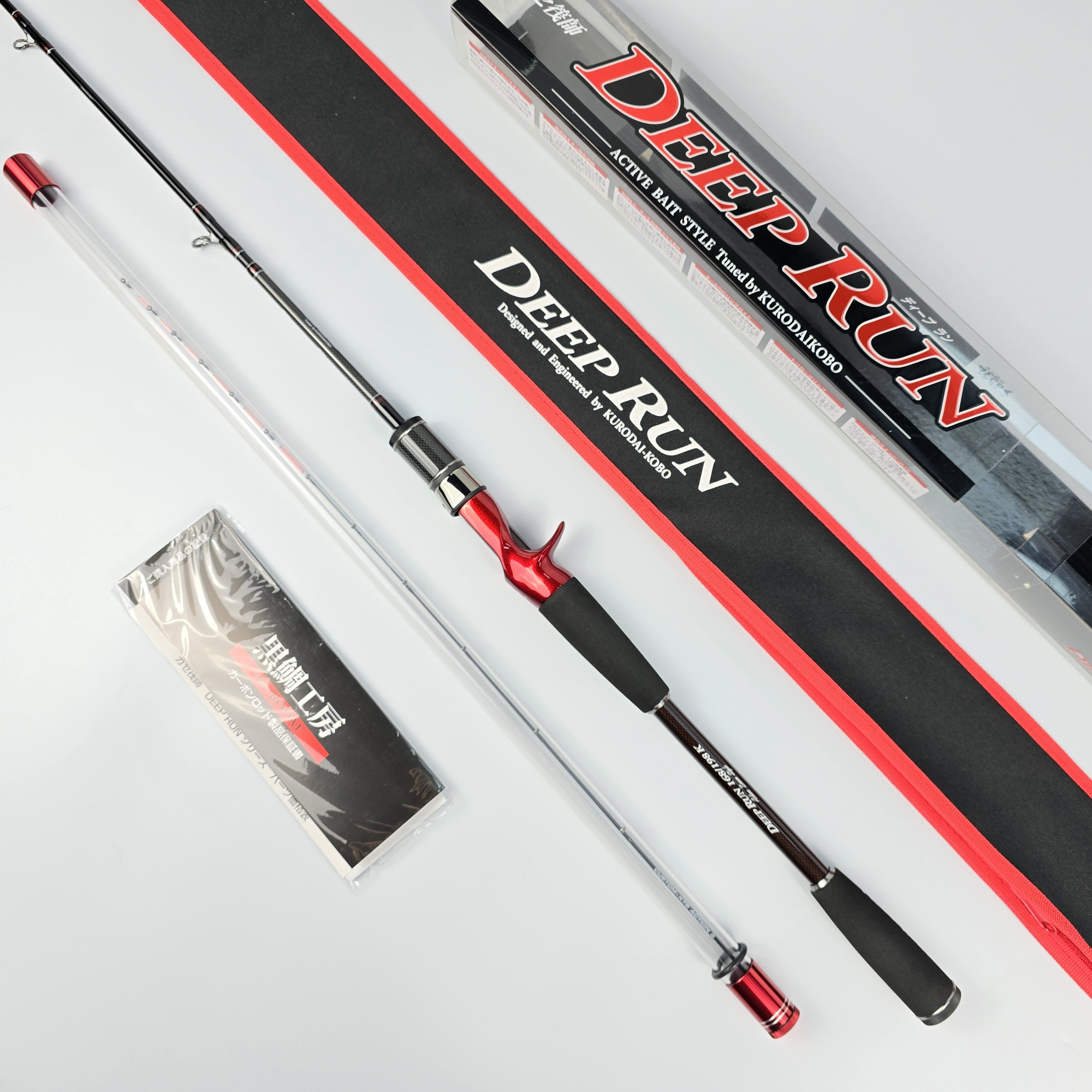 日本黑鲷工房カセ筏師DEEP RUN Zoom K枪柄筏钓竿 黒鯛