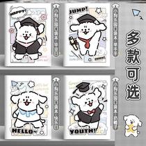 Line puppy classmates good-looking loose-leaf book primary school students sixth grade graduation album junior high school students guest book